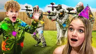 WE Regret THIS!😲But, Happy 13th Birthday RYLEE(Paintball Party Vlog)