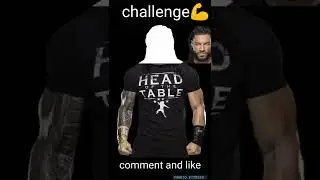 Challenge Video Roman Reigns For You ❤️🔥 Like And Support #challenge #shorts #romanreigns