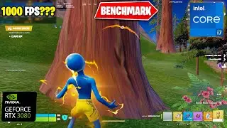 RTX 3080 10GB + i7 12700KF | Fortnite Benchmark 1440p | Performance Settings