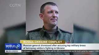 Russian major general Ivan Popov says he has been dismissed