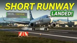 MSFS 24 Boeing 737 Alaska Airlines Paine Field Short Runway Challenge