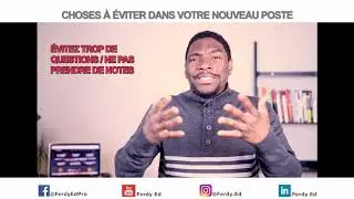 R&eacute;ussir dans son nouveau poste