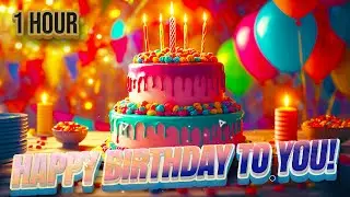 Happy Birthday Song 🎉 | 1 Hour Non-Stop Celebration Music