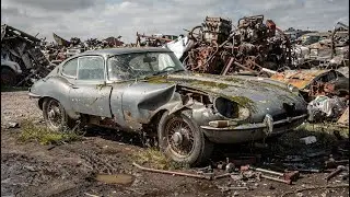 ASMR Car Restoration: Jaguar E-Type Series 1 (1961&ndash;1964) from Rust to New