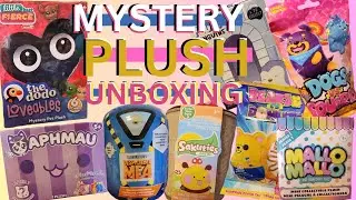 Mystery Plush Toys Unboxing Aphmau MeeMeows Pudgy Penguins Bears VS Donuts Dogs VS Squirrels Minions
