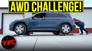 AWD Torture Test: How Does The NEW Electric Mercedes-Benz EQB Compare To The Tesla Model Y?