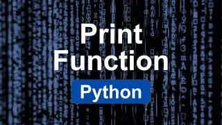 Print Function in Python