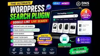 Ultimate WordPress Search Plugin Google-Like Live Search + Image Search + Voice Search + Analytics