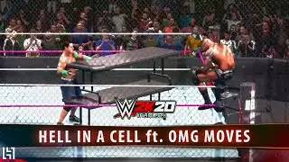 WWE 2K20 John Cena vs Randy Orton - HELL IN A CELL Match Gameplay