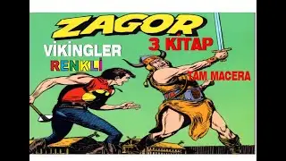 ZAGOR (VİKİNGLER ) RENKLİ SÜPER UZUN MACERA