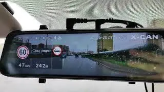Видеорегистратор X-CAN Mirror City GPS WiFi Duo.