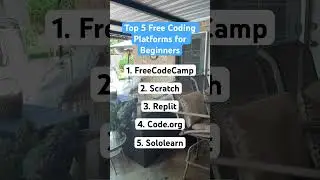 Top 5 Free Coding Platforms for Beginners#pythonanddjangofullstackwebdeveloper #educationalapps