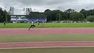 Adam McMullen 150m PB 15.66s