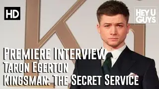 Taron Egerton Interview - Kingsman: The Secret Service Premiere