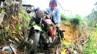 1985 Simson Motorcycle Found in Deep River After 40 Years Unbelievable Repair & First Start!