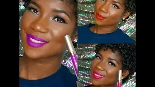 Stila Stay All Day Liquid Lipstick New Summer Collection 2015 on NC50 Skin