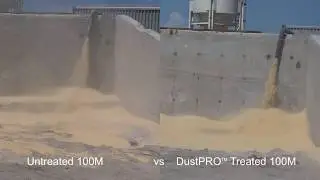 DustPRO&reg; 100M vs. Untreated Sand 100M Comparison Video