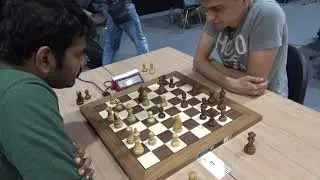 Grunfeld defense,  GM Lalith Babu - GM Wagner Dennis, Blitz chess