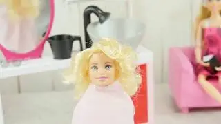 [ASMR] バービーヘアカット♡カット音　音フェチ動画　カールヘア