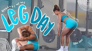 LETS HIT LEGS | Leg Day Walkthrough | Glutes & Hamstrings | Day in my life