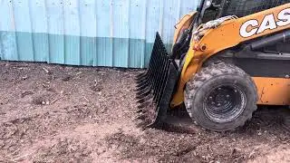 Skid Steer Attachment: Root Rake