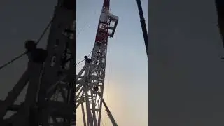 Rig up ccdc 32 ! Rig work on rig floor !  #drillingrig#shorts