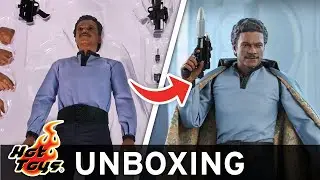 Распаковка фигурки Лэндо Калриссиана из &laquo;Звездных войн&raquo; Hot Toys | Sideshow первый взгляд