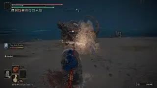 ELDEN RING - Summons Fight Solo Finger Maiden Therolina vs Giant Land Octopus