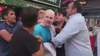 U.S. Marines Attacked by Protesters in Turkey