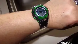 ALPS Kids Boys Girls MultiFunction Digital LED Waterproof Sport Watch(Green) (Watch