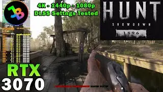 Hunt: Showdown 1896 Update | RTX 3070  | Ryzen 7 5800X3D | 4K - 1440p - 1080p | Max Settings | DLSS