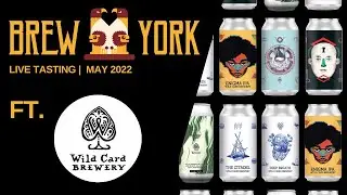 What beers does Wild Card Brewery create? | Brew York Live Tasting Ft. Wild Card Brewery