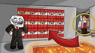 99% LID&Iacute; NEDOK&Aacute;ŽE DOKONČIT TENTO BRUT&Aacute;LN&Iacute; TROLLING V MINECRAFTU !!!