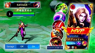 LANCELOT SAVAGE INSANE BUILD🔥