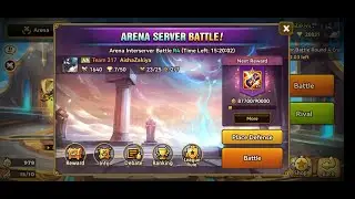 Summoners War - Arena Server Battle - R4 vs KR
