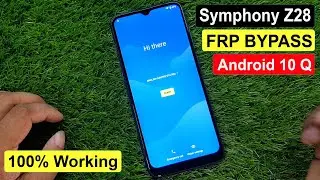 Symphony Z28 FRP Unlock | Symphony Z28 Google Account Unlock Android 10 Easy Method |