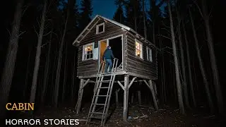 20 True Creepy Cabin In The Woods Horror Stories | With Rain Sounds 