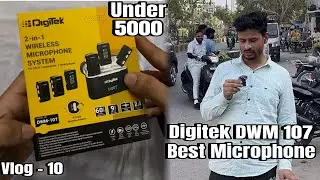 Unboxing Best Wireless Digitek DWM 107 Microphone Under 5000 Full Detail Review