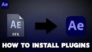 How To Install Plugins (Adobe After Effects)