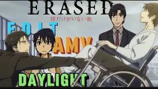 Erased anime Episode 12 last scene | Satoru X Yashiro | amazing scene | #erased #edit #satoru