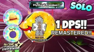 REMASTERED! Mythical Freedom Raid After 7 Months! | Solo 4-5 Units | All Star Tower Defense Roblox