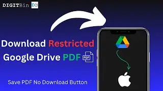 Download View-Only Google Drive PDF on iOS (2025): Save Restricted PDF on iPhone