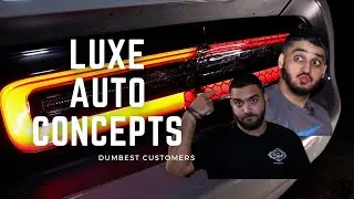 Luxe Auto Concepts Honeycomb Tints | Install on Scat Pack Challenger... Twice.