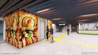 VADAKKEKOTTA | METRO STATION | KOCHIN | 2019 | #architect #visualizer #FBiDesignlab
