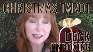 🔮CHRISTMAS TAROT🔮NEW Deck Unboxing and Flip Through ✨MY Tarot Deck Collection✨