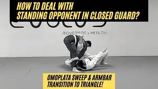 Closed guard attacks // Omoplata sweep to triangle or armbar
