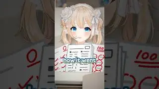 VTuber провалила все экзамены