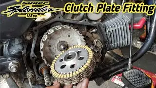 Super splendor clutch plate fitting