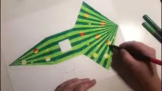 Seconda MEDIA- costruzione di una piramide a base quadrata 