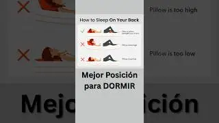 🛏️ Cual es la Posicion Correcta para DORMIR? 💤